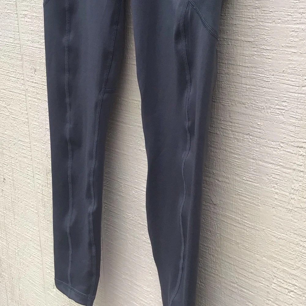 Velocity ankle leggings no sweat tru dry technology High-Waisted Gray Leggings
